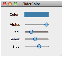 Cocoa学习之路 Slider调色实例