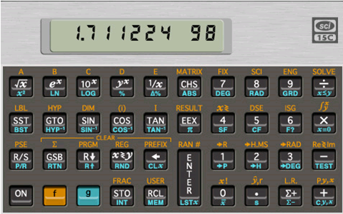 SCI-15C Scientific Calculator