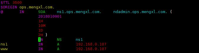 马哥linux学习笔记：DNS相关配置