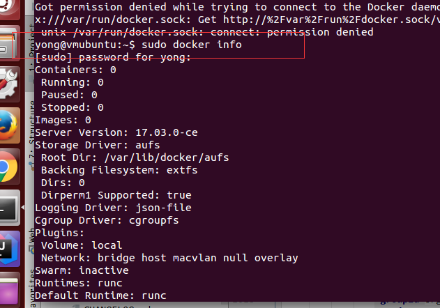 ubuntu14.04安装docker